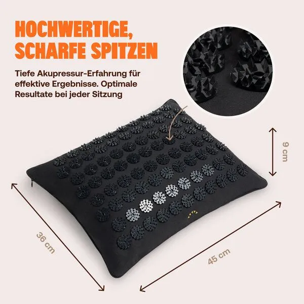 ShaktiMat ShaktiMat Shakti Kissen, Onyxschwarz, – Produktbild 2 von 4