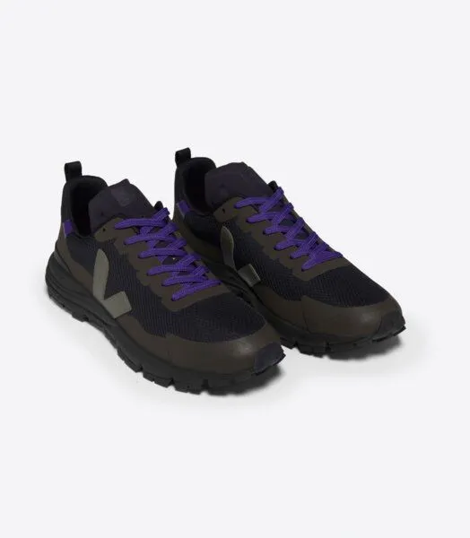 Veja Veja Sneaker Herren Vegan - Dekkan Alveomesh, Black kaki eagle (braun), – Produktbild 3 von 4