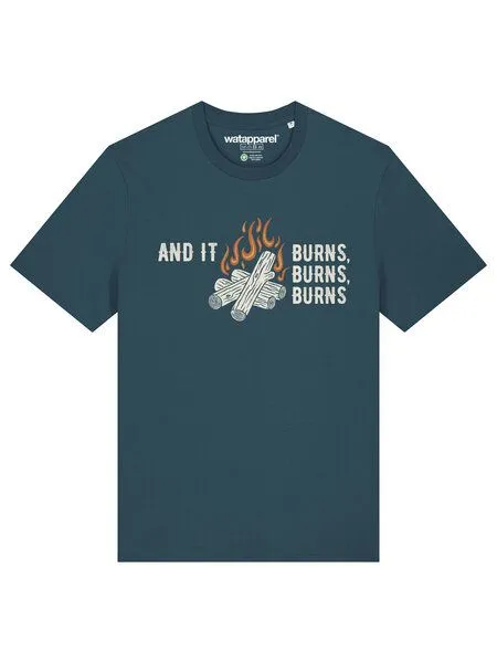 watapparel watapparel T-Shirt Unisex And it burns, Stargazer, – Produktbild 3 von 4