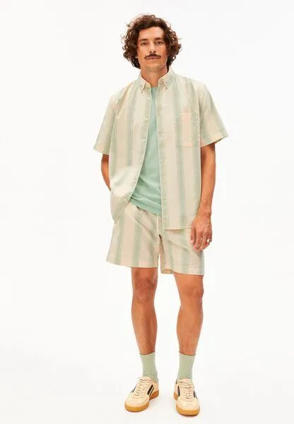 ARMEDANGELS ARMEDANGELS STRIPED Herren Hemd aus 100% Bio-Baumwolle, Foam, – Produktbild 4 von 4