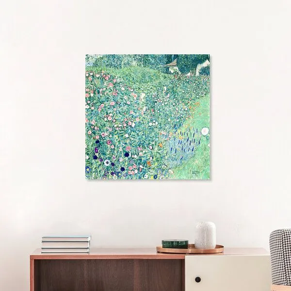 Photocircle Photocircle Poster / Leinwandbild - Gustav Klimt: Italienische Gartenlandschaft – Produktbild 1 von 4