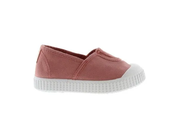 Victoria Victoria vegane Kinder-Schlüpfsneaker – Camping de Lona, Nude (rosa), – Produktbild 3 von 4