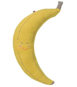 david fussenegger David Fussenegger Großes Kissen „Banane“, 20 x 70 cm aus Recycling-Baumwolle – Produktbild 1 von 1