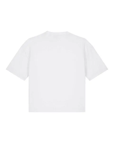 THE FACE OF ELEMENTS The Face of Elements Essential - Relaxed Boxy Fit T-Shirt aus 100% Bio-Baumwolle, White (weiß), – Produktbild 4 von 4