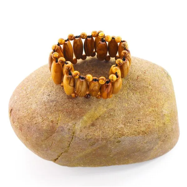 Mitienda Shop Mitienda Shop Armband aus Holz Perlen – Produktbild 4 von 7