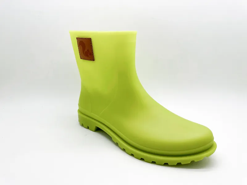 thies thies Damen vegan Regenstiefel 100% Wasserdicht Biologisch Abbaubar Lindgrün, Hellgrün, – Produktbild 2 von 2