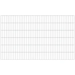 Alberts ALBERTS Doppelstab-Gittermatte, feuerverzinkt, BxH2000x1200mm, Draht-Ø6/5/6, Masche50x200mm – Produktbild 1 von 1