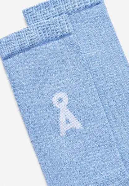 ARMEDANGELS ARMEDANGELS SAAMUS BOLD Unisex Socken aus Bio-Baumwoll-Mix, Wedgwood, – Produktbild 3 von 4