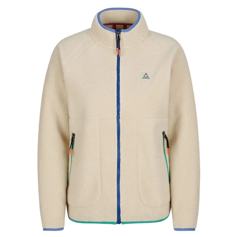 Passenger Clothing FAIRBANKS 2.0 FULL ZIP RECYCLED SHERPA FLEECE – Produktbild 1 von 1