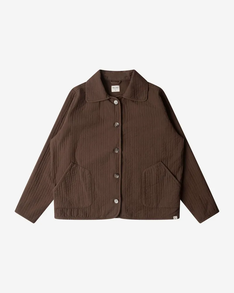 MATONA MATONA Damen vegan Steppjacke „fudge“, Braun, – Produktbild 1 von 2