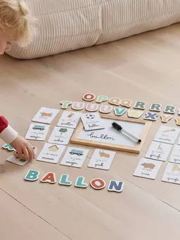 Vertbaudet Buchstaben-Lernspiel aus Holz FSC® für Kinder – Produktbild 1 von 1