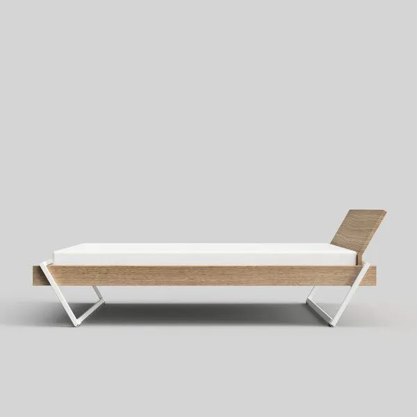 Bally und Bally Bally und Bally Bally Bett, Weiss, – Produktbild 3 von 5