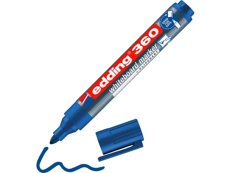 Edding Edding Whiteboardmarker "360" blau – Produktbild 2 von 3