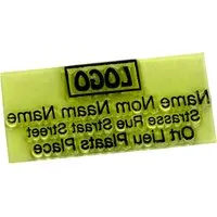 Colop Colop Ersatztextplatte P30 5-zeilig mit Logo – Produktbild 1 von 1