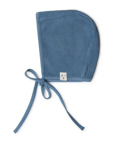 MATONA Matona Haube aus Baumwolle für Babies / Bonnet Baby, Blau, – Produktbild 1 von 4