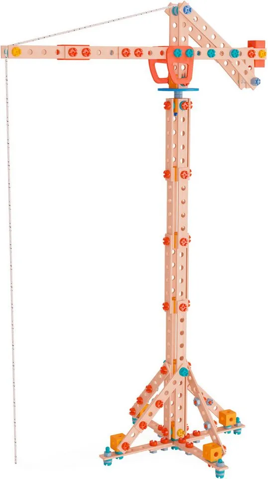eichhorn eichhorn Constructor Kran Konstruktionsspielsteine, (248 St), Bunt, – Produktbild 3 von 4