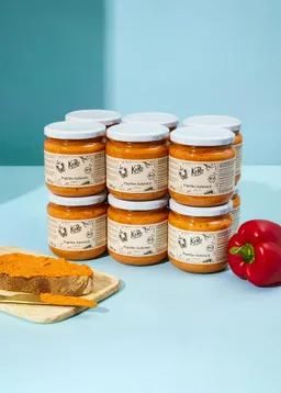 KoRo Pikanter Bio Paprika Aufstrich 12 x 380 g – Produktbild 1 von 1