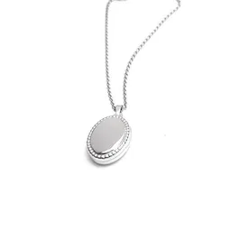MOANINA MOANINA Kette Medaillon Sara - 925 Silber/18k Gold Vermeil - 3 Längen – Produktbild 1 von 1