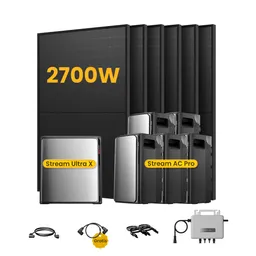 EcoFlow EcoFlow Stream Ultra X Solaranlage mit Speicher, inkl. 6 x 450W Bifazialen Solarmodulen, by Powerness (deal) - Stream Ultra X + 5 x Stream AC Pro | 13440Wh / ohne Zubehör / Selbstabholung – Produktbild 1 von 1