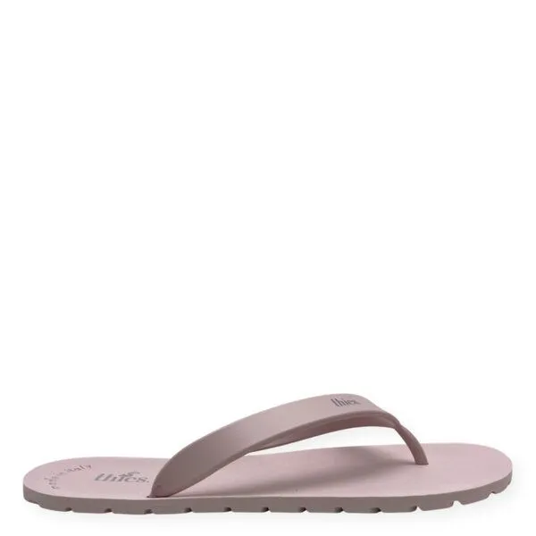 thies thies Vegane Eco Thong Beach Sandale aus pflanzenbasierendem Kunststoff, Rose (rosa), – Produktbild 1 von 4