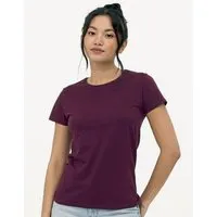 Sol's Sol's Damen T-Shirt Kurzarm Rundhals in 20 verschiedenen Farben aus Bio - Baumwolle, Khaki, – Produktbild 4 von 4