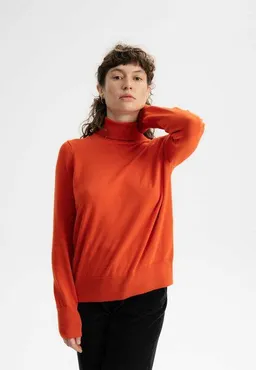 MELA Feinstrick Rollkragenpullover MAYURA | von MELA | Fairtrade & GOTS zertifiziert – Produktbild 1 von 1