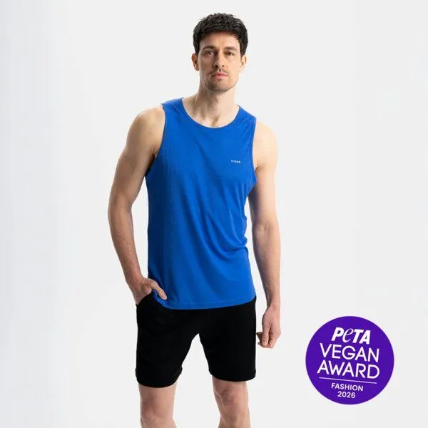 VIDAR Sport VIDAR Sport Herren Sleeveless Sport Shirt, Electric blue, – Produktbild 1 von 4