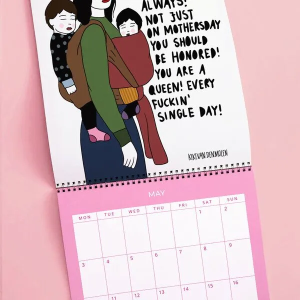 Photocircle Photocircle Better Together Organizer & Terminplaner 2027 - Empowerment Wandkalender von Kiki van den Molen – Produktbild 2 von 4