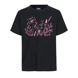 HANDGEDRUCKT HANDGEDRUCKT "Wilde Wiese" Unisex T-Shirt Neutral – Produktbild 1 von 1