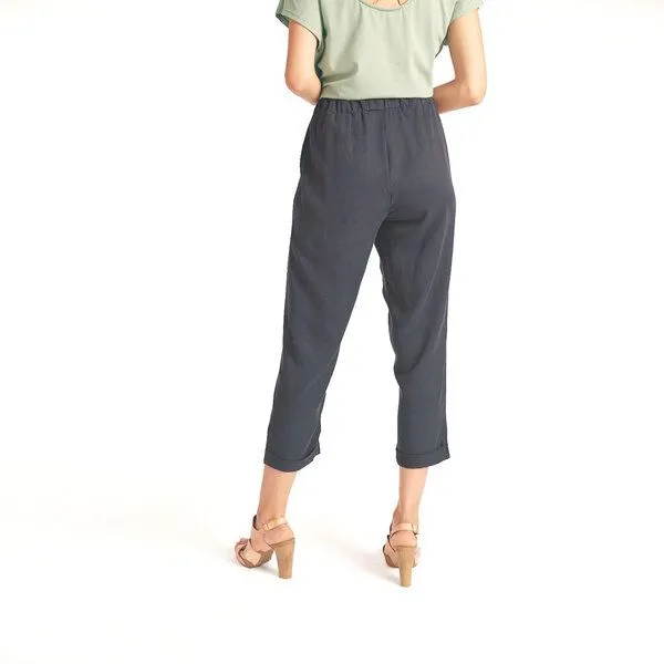 WiDDA berlin WiDDA berlin Hose Jupp aus Tencel, Dunkelblau, – Produktbild 3 von 4