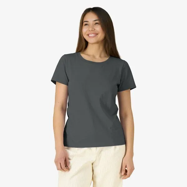 YTWOO YTWOO Mid-Light Damen T-Shirt Slim Fit, Anthrazit, – Produktbild 1 von 3