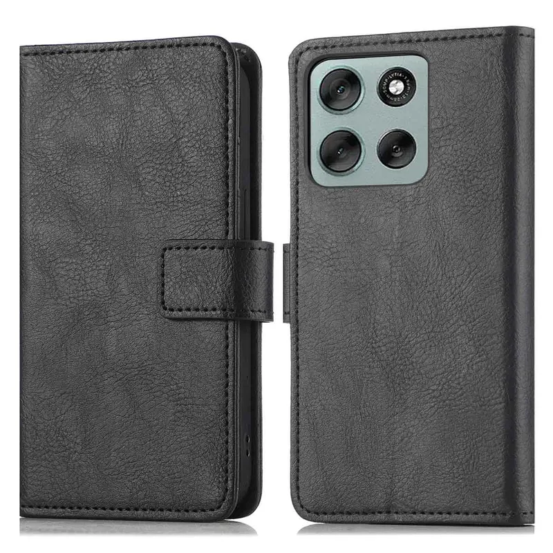 imoshion imoshion Luxuriöse Klapphülle für das Motorola Moto G86 Power, Schwarz, – Produktbild 1 von 1