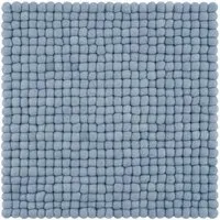 myfelt myfelt Filzkugel Sitzauflage (⌀ 36 cm, 36 x 36 cm), Hellblau (mia), – Produktbild 1 von 1
