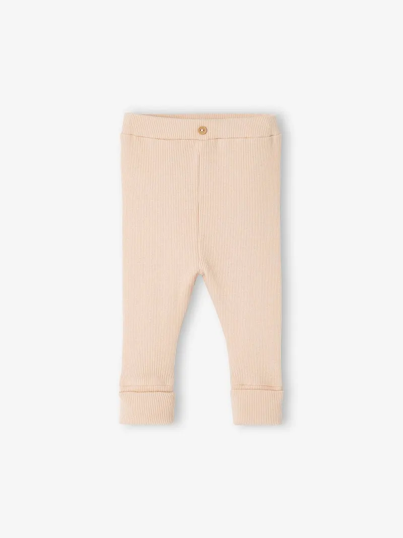 Vertbaudet Baby Leggings, Hellrosa, – Produktbild 1 von 2