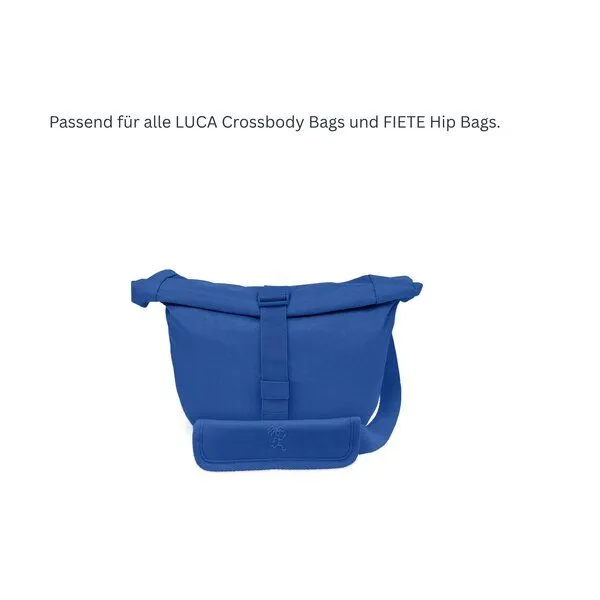 FUCHS & REBELL FUCHS & REBELL Schulterpolster für Crossbody Bags LUCA & FIETE, Kobalt blau, – Produktbild 4 von 4