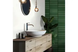 woodstore24 woodstore24 XXL Wandfliese SPC-Vinyl, Weiß, Hochglanz, Wandpaneel mit Click-Verbindung, 1200 mm x 600 mm x 3,7 mm, (2,16 m² / Paket) – Produktbild 1 von 1