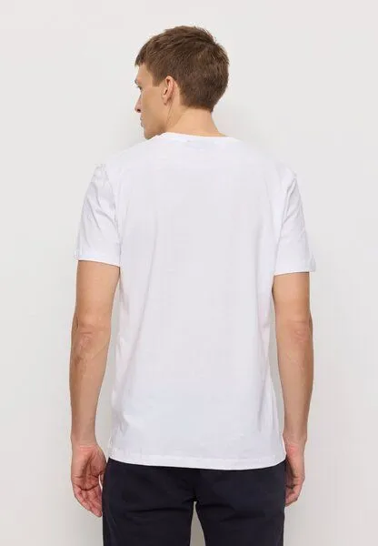 recolution Herren T-Shirt aus Bio-Baumwolle - AGAVE - recolution, White (weiß), – Produktbild 5 von 8