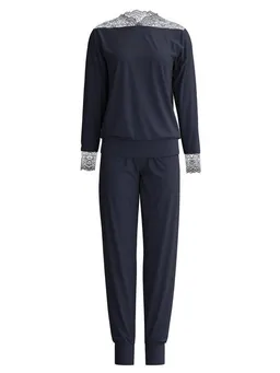 CALIDA CALIDA Pyjama Elegant Dreams Damen (2 tlg) seidig weich, elastisch mit Spitze – Produktbild 1 von 1