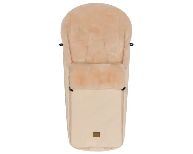 fillikid fillikid Fußsack Fillikid Winterfußsack Vegan Comfort, Für Kinderwagen, Buggy und Babywanne, Beige, – Produktbild 1 von 4