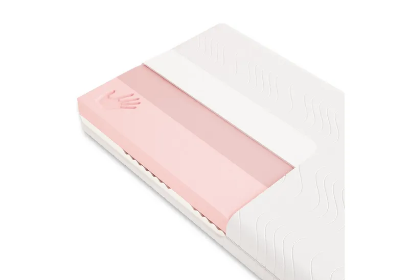Visco-Matratze Visco Vivid®, Schlummerparadies, 19 cm hoch, 7 Zonen, 2D-Wellenschnitt, Viscoe + HR Kaltschaum, 10 Jahre Garantie – Produktbild 1 von 4