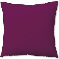 Schlafgut Schlafgut Kissenbezug Knitted Jersey - 95% Biobaumwolle, 5% Elasthan - uni, Purple deep, – Produktbild 1 von 1