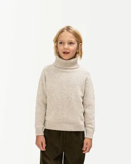 MATONA Matona Klassischer Rollkragenpullover für Kinder aus recycelter Wolle / Turtleneck Sweater – Produktbild 1 von 1