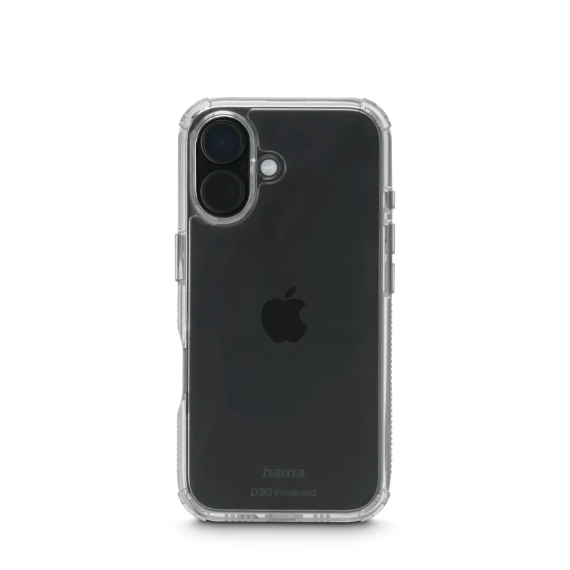 Hama Hama Handyhülle "Extreme Protect" für Apple iPhone 16, durchsichtig – Produktbild 1 von 5