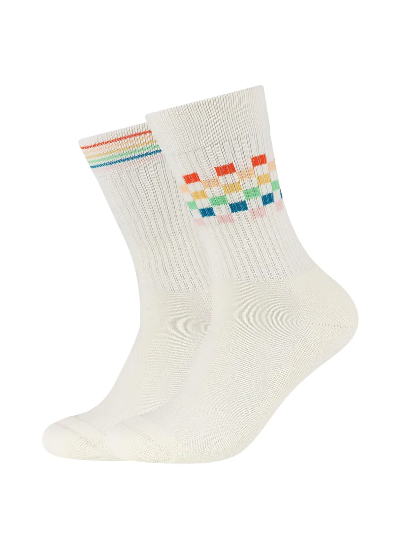 s.Oliver s.Oliver Socken im 2er-Pack, Creme|mehrfarbig, – Produktbild 3 von 3