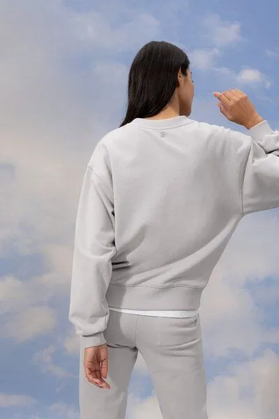 Soulwear Soulwear Yoga / Sport Sweatshirt Cozy oversized, Grau, – Produktbild 2 von 3
