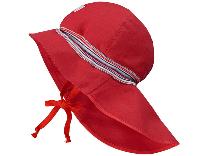 Pickapooh Pickapooh Baby Sonnenhut Feuerwehr Strick mit UV-Schutz, Rot, – Produktbild 1 von 4