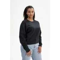 MELA MELA Damen vegan Sweatshirt Rati Schwarz – Produktbild 1 von 1