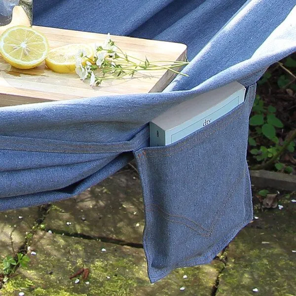 GLOBO Fair Trade GLOBO Fair Trade Hängematte "Denim" – Produktbild 1 von 3
