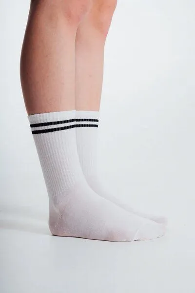 Kopyto Kopyto FENNEKS RWS – Sportliche Wollsocken, Weiss + schwarz, – Produktbild 3 von 4
