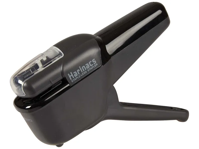 Klammerloser Tacker "Paper Shark" 8 Blatt, Schwarz, – Produktbild 1 von 1